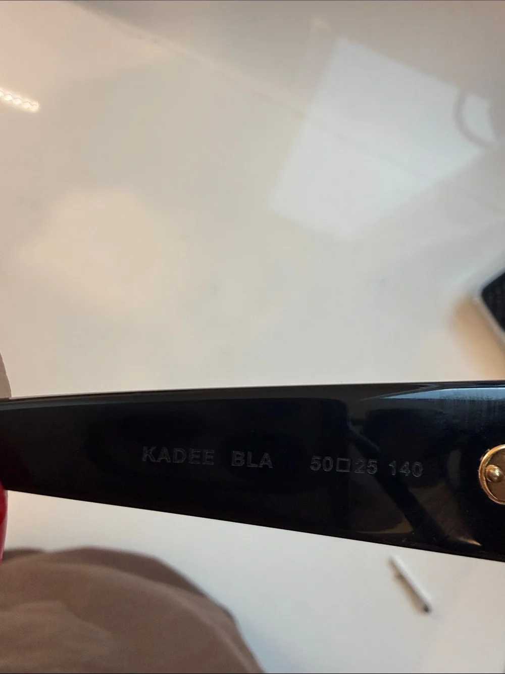 Nanushka Kadee sunglasses in Black